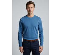 Longsleeve OLYMP, Damen, Gr. S, rauchblau, Jersey, Obermaterial: 100% Baumwolle, regular fit normal, Rundhals, Bündchen, Shirts Longsleeve, regular fit, Rundhals (13650563-S)