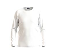 OLYMP Herren T-Shirt Langarm Casual Wirk,Uni,Regular fit,Off White 01,XL