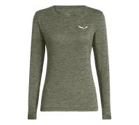 Salewa Puez Melange Dry Damen Langarmshirt Wolkenrosa - 36