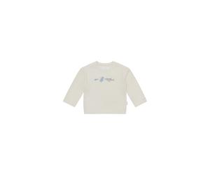Longsleeve 'shark' aus Waffle Piqué - beige - 116