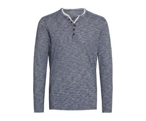 Longsleeve SOLID "Longsleeve SDBelagos", Herren, Gr. M, blau (insignia b), Obermaterial: 100% Baumwolle CO., Shirts (62917630-M) insignia b