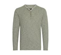 Longsleeve SOLID "Longsleeve SDBelagos", Herren, Gr. S, grün (dusty oliv), Obermaterial: 100% Baumwolle CO., Shirts (12243005-S) dusty oliv