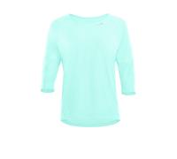 Longsleeve WINSHAPE "DT111LS", Damen, Gr. L, grün (delicate mint), 85% Polyester, 15% Elasthan, U-Boot-Ausschnitt, Shirts Yogawear Yogashirt, Functional Light and Soft (40407465-L) delicate mint