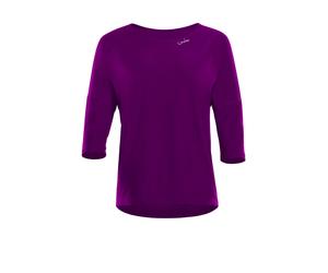 Longsleeve WINSHAPE "DT111LS", Damen, Gr. XL, lila (schwarz plum), 85% Polyester, 15% Elasthan, U-Boot-Ausschnitt, Shirts Yogawear Yogashirt, Functional Light and Soft (67024117-XL) schwarz plum