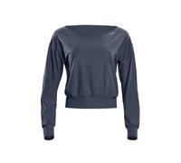 Longsleeve WINSHAPE "LS003LS", Damen, Gr. XS, grau (anthrazit), 85% Polyester, 15% Elasthan, U-Boot-Ausschnitt, Shirts, Functional Light and Soft (75926103-XS) anthrazit