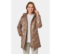 Longsteppjacke mit hübschem Innenfutter braun 38