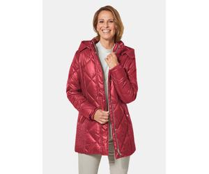 Longsteppjacke mit hübschem Innenfutter rot 48