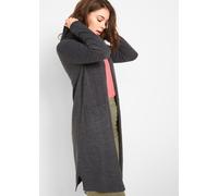 Longstrickjacke mit Kapuze 36/38 (S)