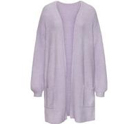 Longstrickjacke flieder 1