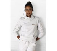 Longsweatshirt BENCH. LOUNGEWEAR, Damen, Gr. 32/34, beige (beige, meliert), Sweatware, Obermaterial: 90% Baumwolle, 10% Polyester, meliert, unifarben, Basic, Basic hüftbedeckend, ohne Ausschnitt, brei