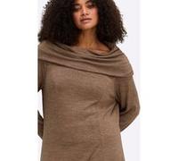Longsweatshirt braun-meliert 48/50