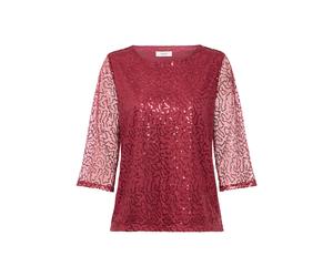 Longtop B.YOUNG "T-Shirt BYSOFFA", Damen, Gr. XS, rot (port royale), Obermaterial: 100% Polyester PES., Tops (33060827-XS) port royale