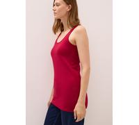 Cecil Damen Langes Basic Top in Rot, Gr: XXL