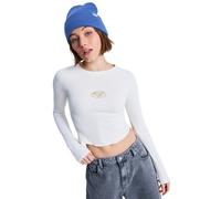 Longtop ROXY "Basecamp", Damen, Gr. L, coconut milk, Obermaterial: 95% Microfaser, 5% Elasthan;, Tops (21854319-L) coconut milk