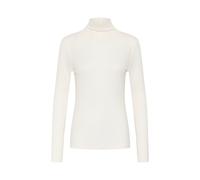 Longtop SOAKED IN LUXURY "Damen Langarm-Shirt SLInana", Damen, Gr. S, weiß (broken weiß), Obermaterial: 80% LyocellTENCEL LyoT. 20% Wolle mw., Tops (53522226-S) broken weiß