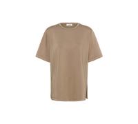 Longtop SOAKED IN LUXURY "Damen T-Shirt kurzarm SLMarigold", Damen, Gr. M, beige (walnut), Obermaterial: 50% Viskose CV. 45% Polyester PES. 5% Elasthan EL., Tops (85436622-M) walnut