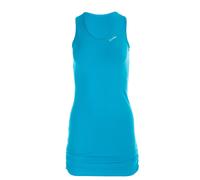 Longtop WINSHAPE "WTR15", Damen, Gr. M, blau (türkis), 90% Baumwolle, 10% Elasthan, Rundhals, Tops, mit seitlicher Raffung (79863342-M) türkis