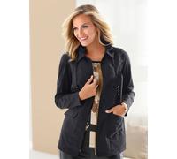 Longweste CLASSIC BASICS, Damen, Gr. 48, schwarz, 100% Polyester, unifarben, Westen Longweste (768591-48) schwarz
