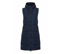 Longweste OXMO "Longweste OXSolice" Gr. L, blau (total eclipse), Damen, Obermaterial: 100% Polyester PES., Westen, Ohne (45129427-L) total eclipse