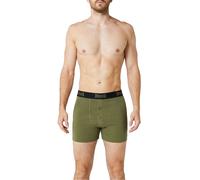 Lonsdale - Boxershorts für Herren (2er-Pack) (Schwarz/Khaki) L