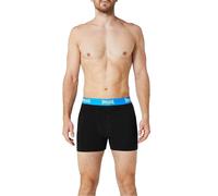 Lonsdale - Boxershorts für Herren (2er-Pack) (Schwarz/Leuchtendes Blau) 2XL