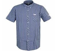 Lonsdale Brixworth Hemd (DE/NL/SE/PL, Alphanumerisch, L, Regular, Regular, Blue White Black)