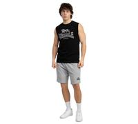 Lonsdale Claremorris Set Ohne Ärmel 3XL Black / Marl Grey