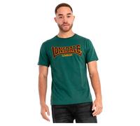 Lonsdale Herren T-Shirt Classic, schmale Passform, Grün, XXL