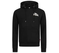 Lonsdale Herren Kapuzenpullover Claughton Schwarz Größe L