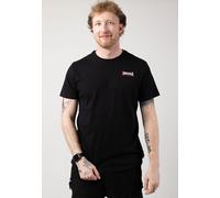 Lonsdale Herren Dale T-Shrit, Black/White/Red, XXL