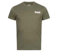 Lonsdale London Herren T-Shirt ELMDON Olive/Weiß Größe S