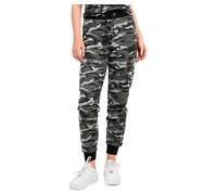 Lonsdale Frauen Jogginghose COLLYHURST, Camo Grey, XS, 117642