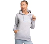 Lonsdale Frauen Kapuzensweatshirt BALNACOIL M, Marl Grey Light/Pastel Blue