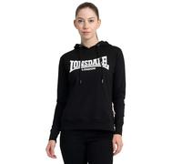 Lonsdale Kapuzensweatshirt Flookburgh 80% Baumwolle/20% Polyester Damen Schwarz XXL (42)
