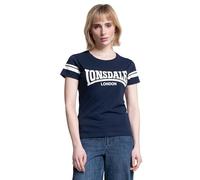 Lonsdale Frauen T-Shirt KILLEGRAY Navy/Off-White Größe S