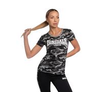Lonsdale Kurzarm-T-Shirt Settiscarth Schwarz Damen XL