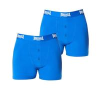Lonsdale Herren 2 Stück Boxer Unterhose Blau XL