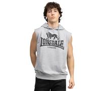 Lonsdale - Bignor Marl Grey/Black - Hoodie - Grau - L - 60% Baumwolle, 40% Polyester,Schweiß Grau L