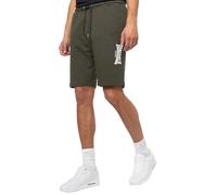 Lonsdale Herren Sweatshorts Fringford – Olive/White, 3XL – 80% Baumwolle/20% Polyester