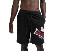 Lonsdale Herren Beachshorts ATLOW – normale Passform – Schwarz – Größe S (48)