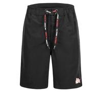 Lonsdale Shorts Dunbeath Beachshorts normale Passform Black/White/Red-XXL
