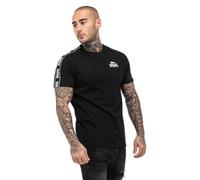 Lonsdale Herren T-Shirt BRINDISTER Kurzarm Schwarz/Weiß Größe M