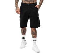 Lonsdale Cargoshorts Balrath – normale Passform – 100% Baumwolle – Schwarz/Grau – Herren XL
