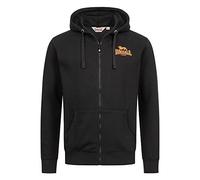 Lonsdale Herren Carnach Sweatshirt, Black/Orange, S EU