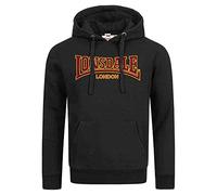 Lonsdale Herren Hooded Classic Ll002 Kapuzenpullover, Schwarz, XL EU