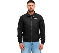 Blouson LONSDALE "AKELD", Herren, Gr. M, schwarz, ecru, tartan, Obermaterial: 100% Polyamid. Futter: 100% Polyester, Jacken Blouson, sportlicher Stil, vielseitig einsetzbar (55544708-M) schwarz, ecru,