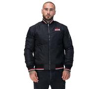 Lonsdale Carey Jacke Herren Bomberjacke schwarz XL
