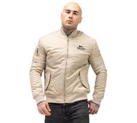 Lonsdale Herren Jacke schmale Passform Tern Hill Sand/Black 3XL