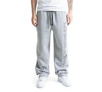 Jogginghose LONSDALE "STONESFIELD", Herren, Gr. L, N-Gr, grau (marl grau, schwarz), Obermaterial: 60% Baumwolle, 40% Polyester, Hosen Jogginghose, 100% Baumwolle, elastischer Komfortbund (42334314-L)