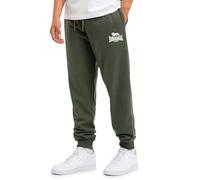 Lonsdale Herren Jogginghose Pilsdon, Farbe:Olive/White, Größe:L